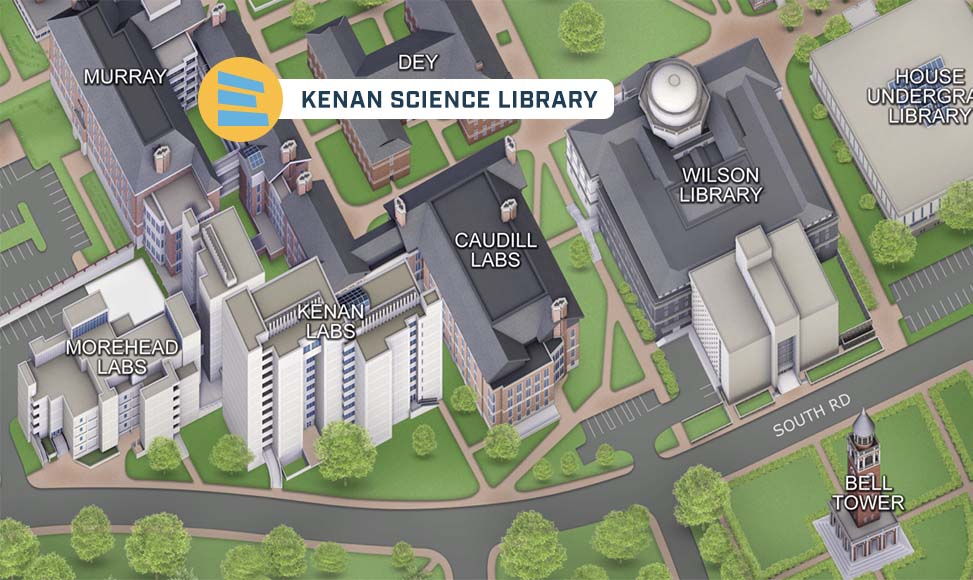 Detailed directions to Kenan Science Library